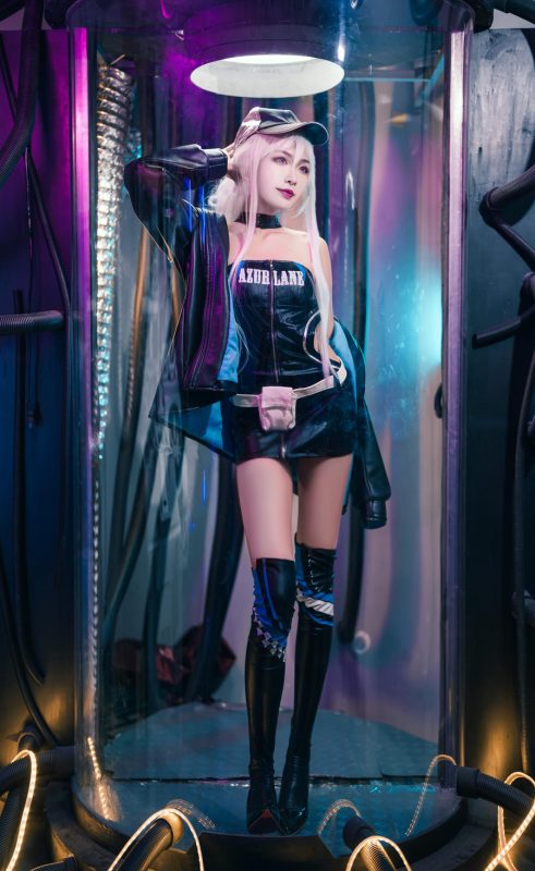 源纱希喵喵喵 No.027 – 碧蓝航线 企业赛车 [25P]-Zos次元社