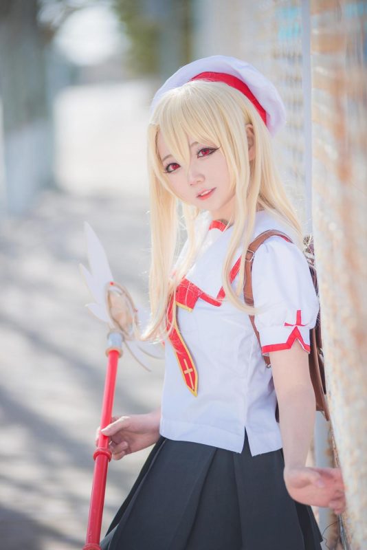 楚楚子w No.048-魔法少女 伊莉雅 [12P]-Zos次元社