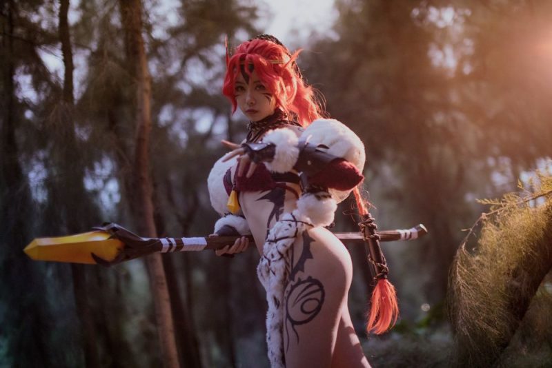 momoko葵葵 No.006-龙尼塔 [24P]-Zos次元社