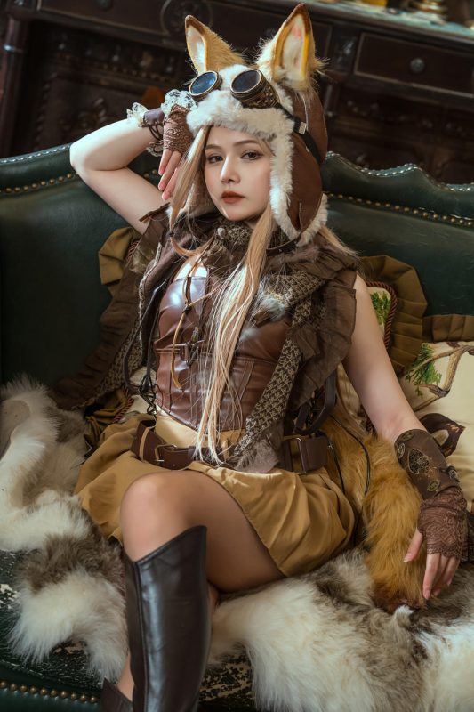 七月喵子 No.027-幻想兽娘集月食 波克塔耶子 [25P]-Zos次元社