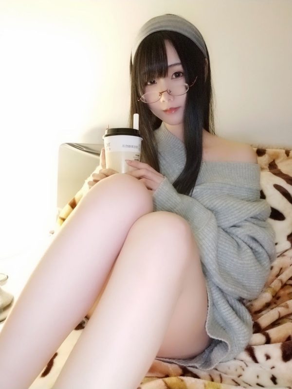 曉美媽 No.014-奶茶小姐 [11P]-Zos次元社