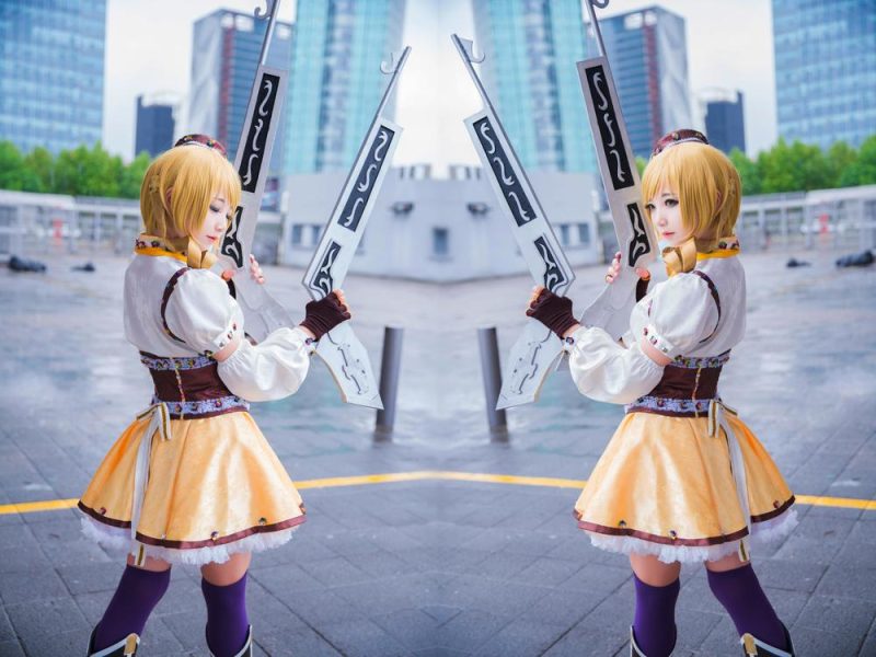 楚楚子w No.047-魔法少女 小圆场照 巴麻美 [8P]-Zos次元社