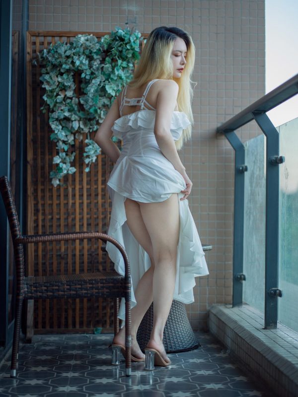 秋和柯基 No.091-白色连衣裙 [59P 2V]-Zos次元社