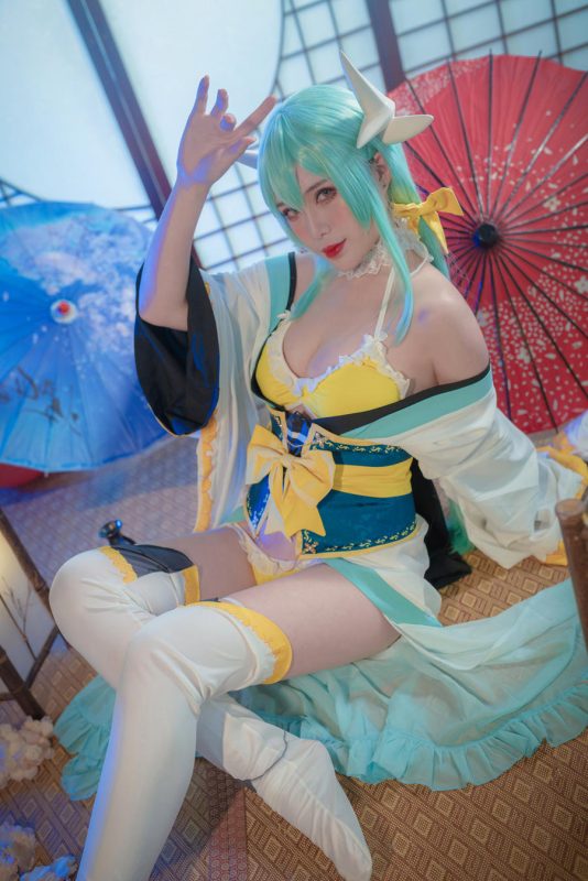 羊大真人 No.003-清姬泳装 [18P]-Zos次元社