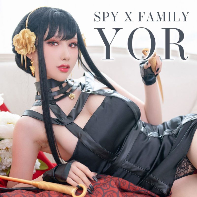 雨波_HaneAme No.157-Spy x Family Yor Forger 间谍家族 [29P]-Zos次元社
