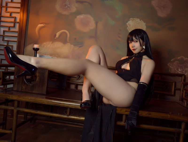 麻花麻花酱 No.009-特典旗袍 [25P]-Zos次元社