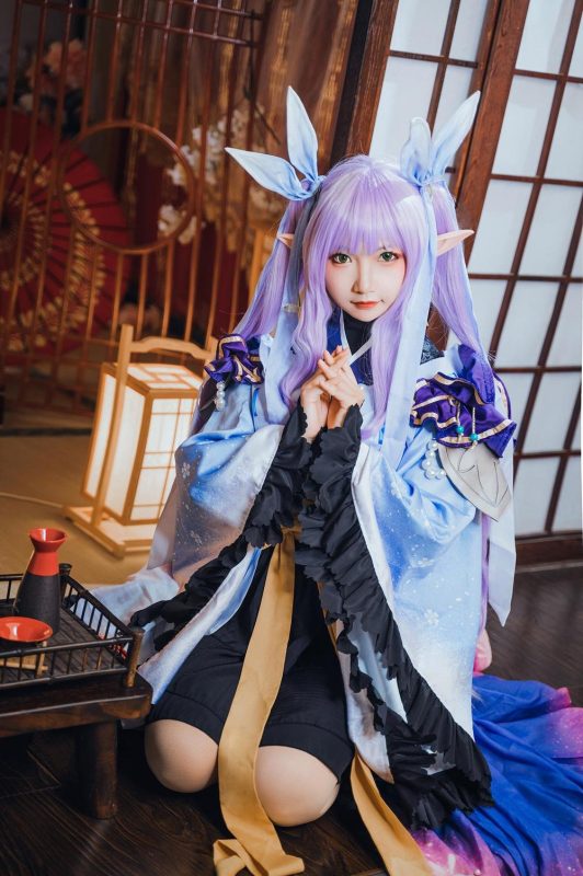 许多鱼鱼鱼 No.003-冰川镜华 [9P]-Zos次元社