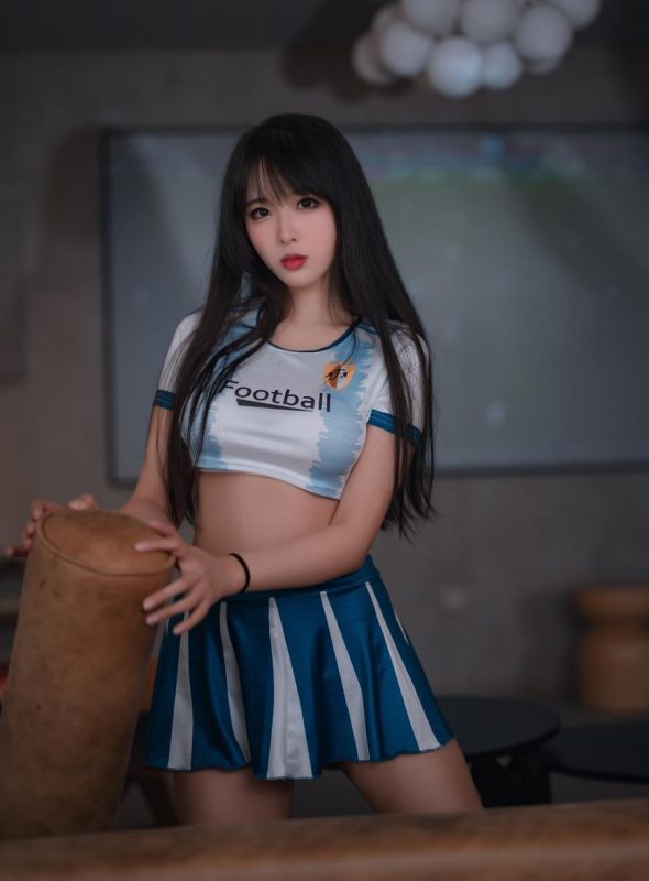 轩萧学姐 No.043-足球宝贝 [64P 1V]-Zos次元社