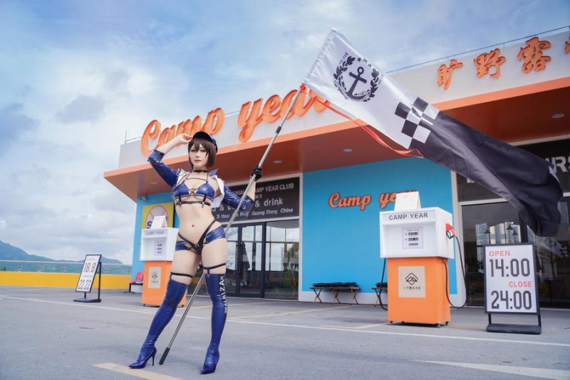 三刀刀miido No.032 – 巴尔的摩赛车娘 [36P]-Zos次元社