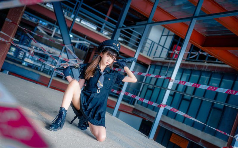 Kitaro_绮太郎 No.074 – 警 制服 [14P]-Zos次元社