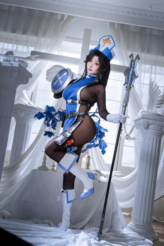 rioko凉凉子 No.139 – Nikke胜利女神 梅登冰玫瑰 [34P]-Zos次元社