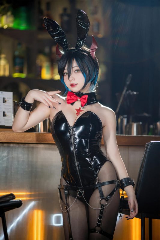 花铃 No.064 – 碧蓝航线 胡滕 兔女郎 [125P]-Zos次元社