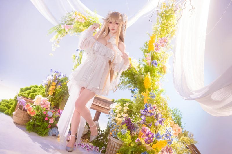 星之迟迟 (Kokuhui) No.272 – 2025年06月计划B 碧蓝航线 安克雷奇礼服 [49P 1V]-Zos次元社