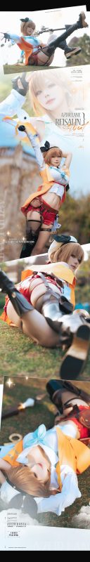 w百合欧皇子w No.001 – 碧蓝航线 莱莎联动 [23P]-Zos次元社