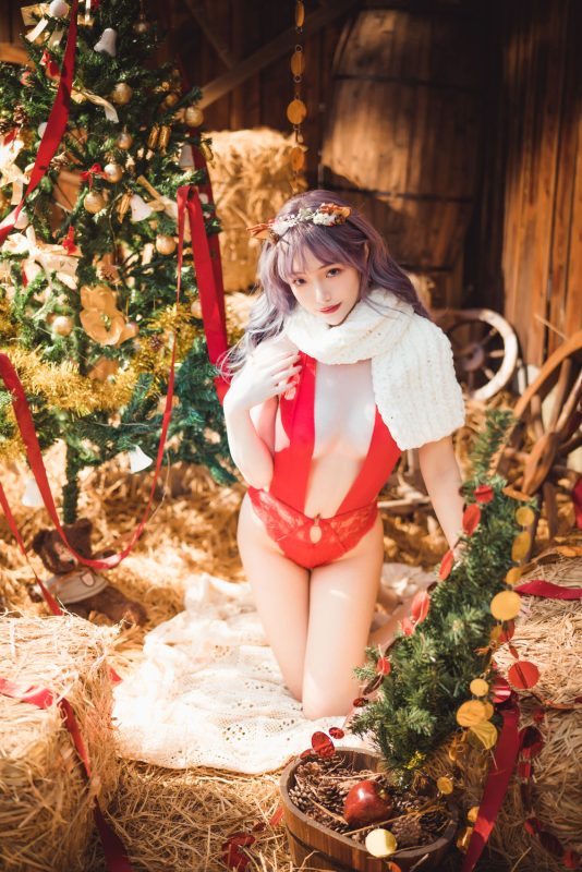 雯妹不讲道理 No.049-2020圣诞 [30P]-Zos次元社