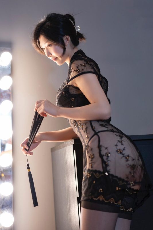 抖娘-利世 No.173 – 玄扇 [66P 1V]-Zos次元社