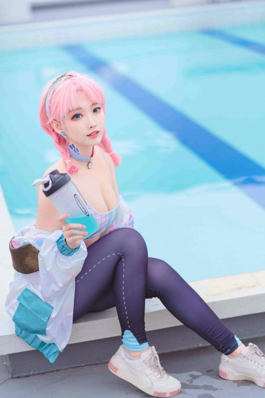 宮本桜 No.016 – 蓝毒 [16P]-Zos次元社