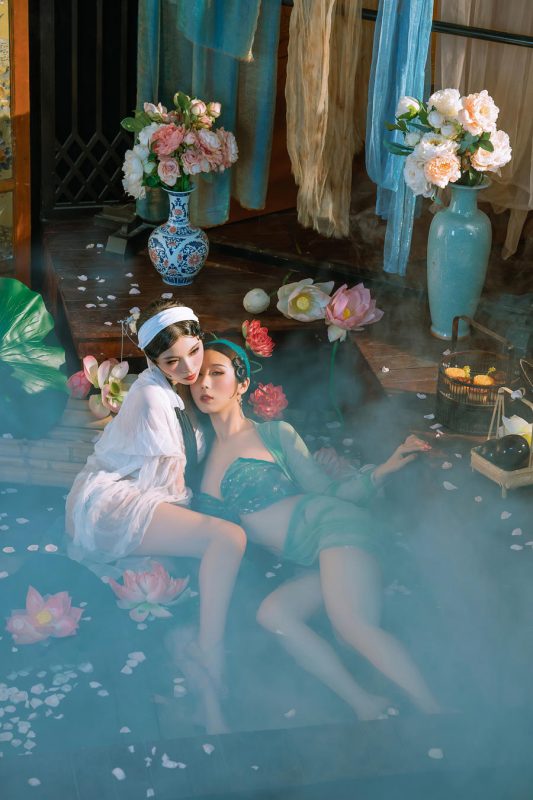 轩萧学姐 No.071 – 白娘子+青蛇 (&云溪溪) [26P 1V]-Zos次元社