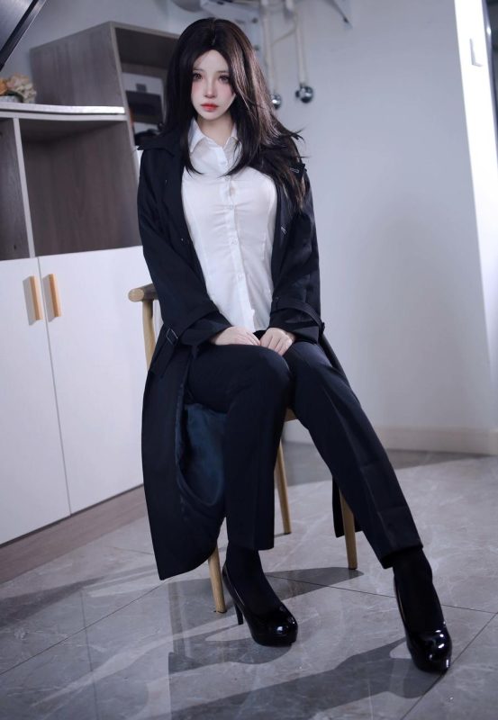 疯猫ss No.129 – 少女衣橱 西装裤 [44P]-Zos次元社