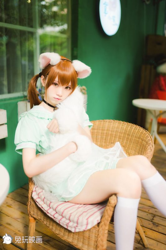 Kitaro_绮太郎 No.003-白喵喵喵 [46P]-Zos次元社