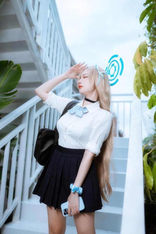 二佐Nisa No.195 – 蔚蓝档案 一之濑明日奈 (6套) [192P]-Zos次元社