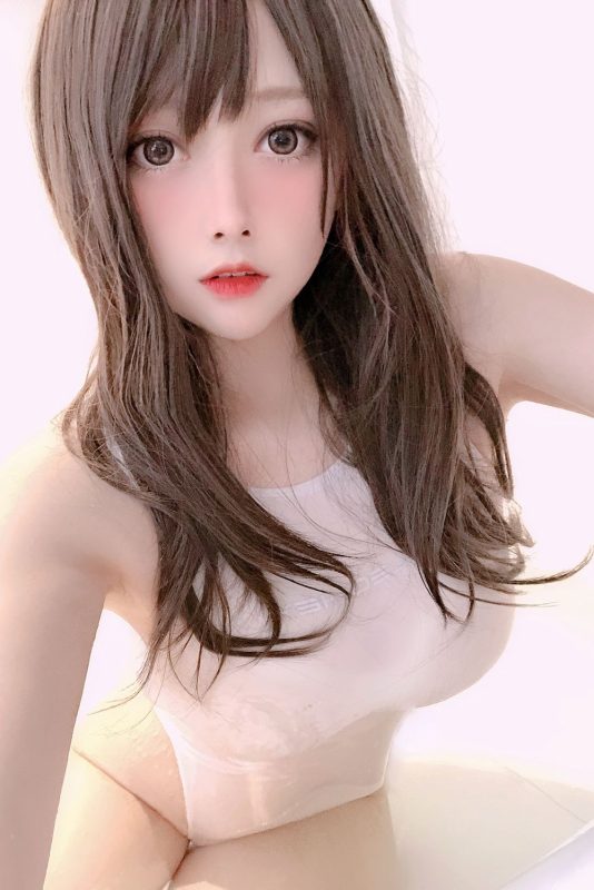 念念_D No.001-白色竞泳 [20P]-Zos次元社