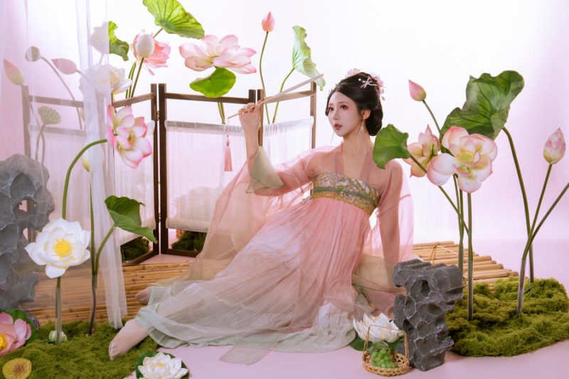 云溪溪 No.117 – 采莲 [42P]-Zos次元社