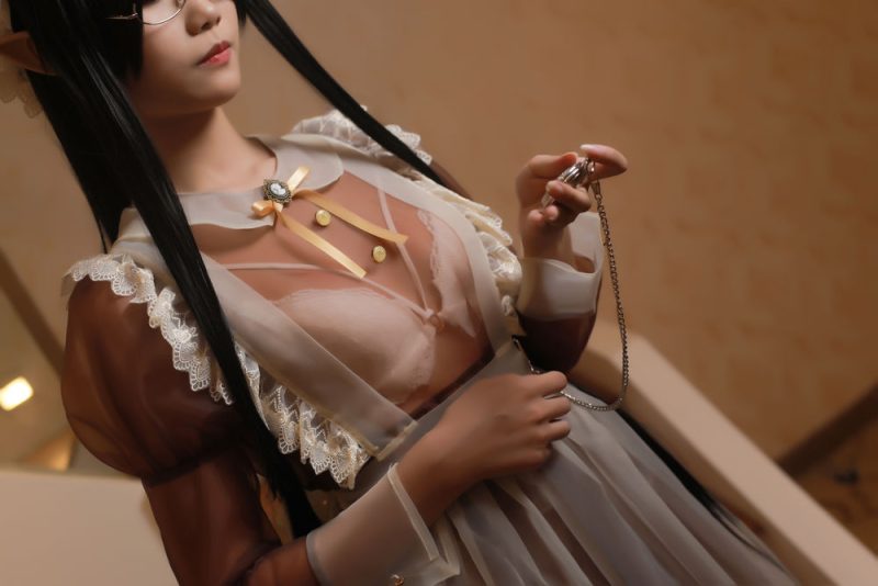 曉美媽 No.008-透明女仆 [38P]-Zos次元社