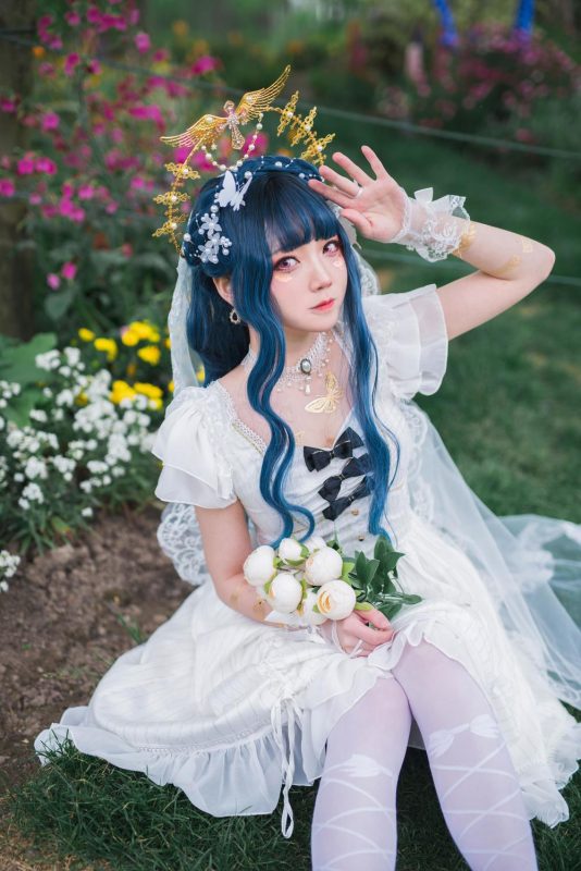 楚楚子w No.078-洛丽塔 金丝雀 [18P]-Zos次元社