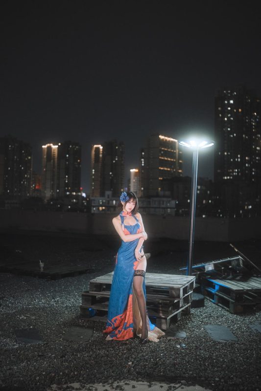 Tina很妖孽呀 No.043 – 碧蓝航线 建武 旗袍 [34P]-Zos次元社