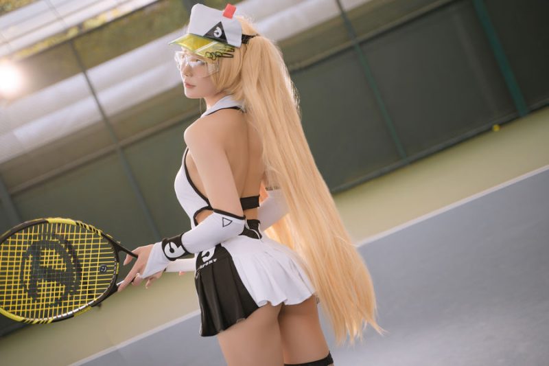 阿包也是兔娘 No.014-贝奇网球服 [21P]-Zos次元社
