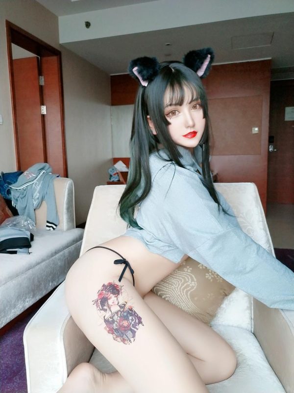 夏鸽鸽不想起床 No.005-猫耳 黑 [25P 8V]-Zos次元社