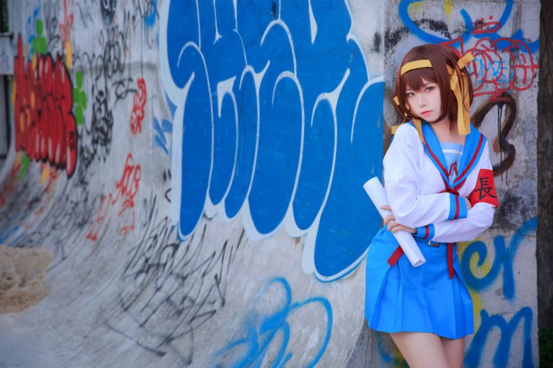 G44不会受伤 No.068-凉宫 制服 [20P]-Zos次元社