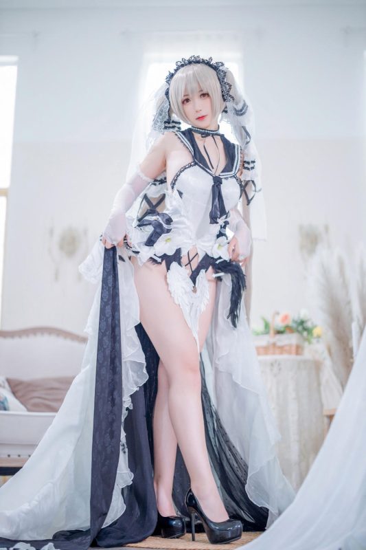 樱落酱w No.031 – 碧蓝航线 可畏礼服 [20P]-Zos次元社