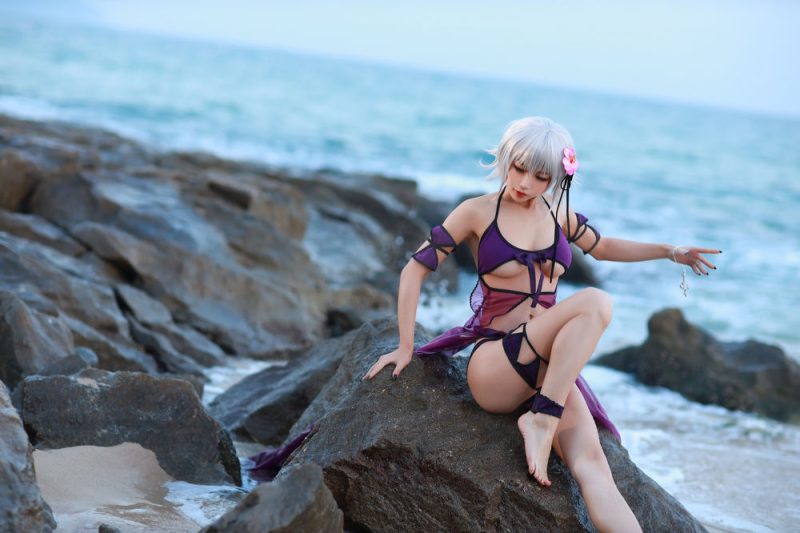 水淼aqua No.065-贞德泳装 [41P]-Zos次元社