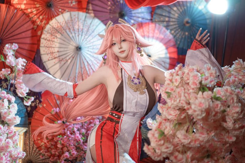 菌烨tako No.015 – 2023年02月舰长 八重神子 [12P]-Zos次元社