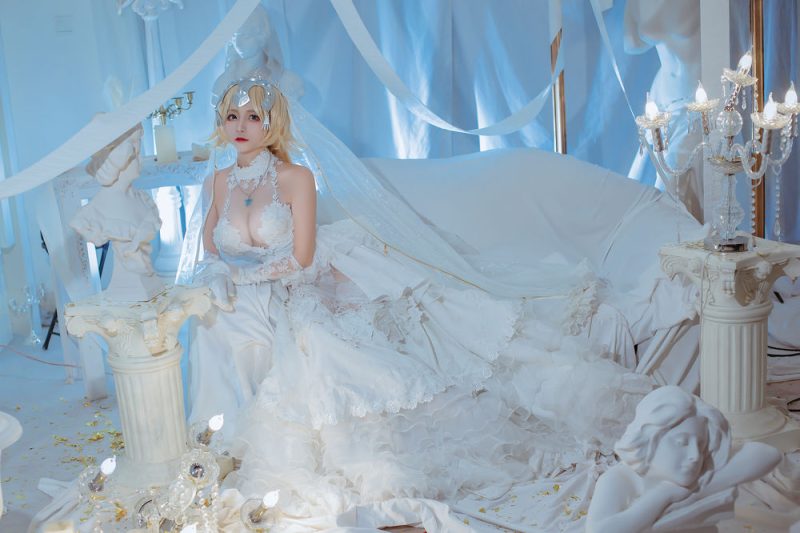 二佐Nisa No.127-fate贞德花嫁 [12P]-Zos次元社