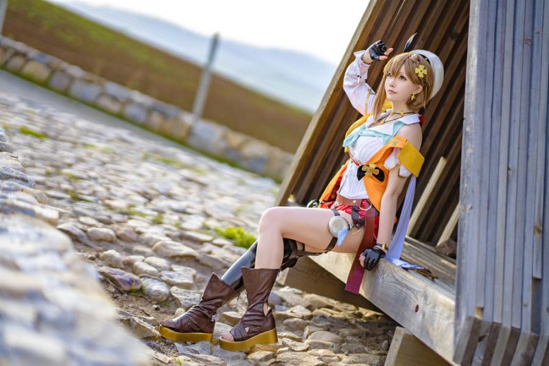 星之迟迟 (Kokuhui) No.177-2023年04月计划A 莱莎的炼金工坊2 莱莎 [38P]-Zos次元社