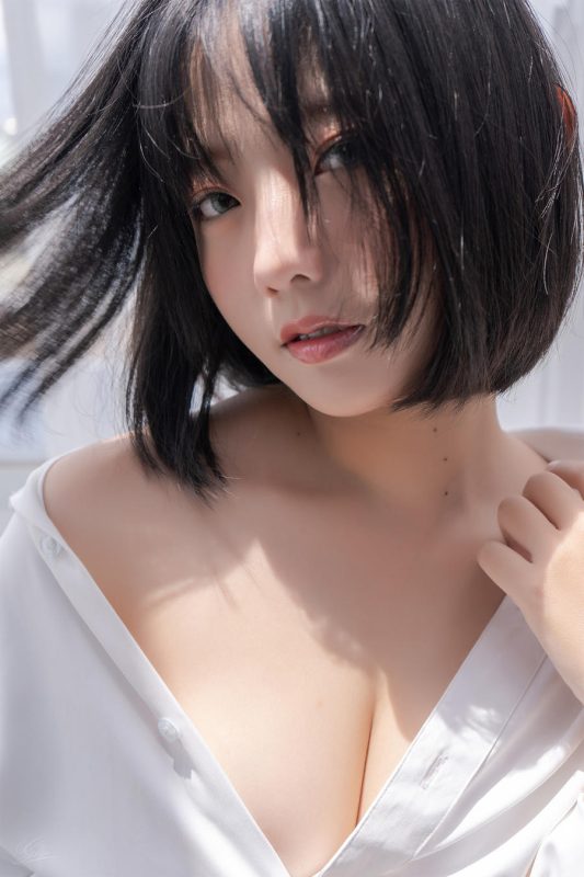 Messie Huang No.008-Boyfriend’s shirt [26P]-Zos次元社