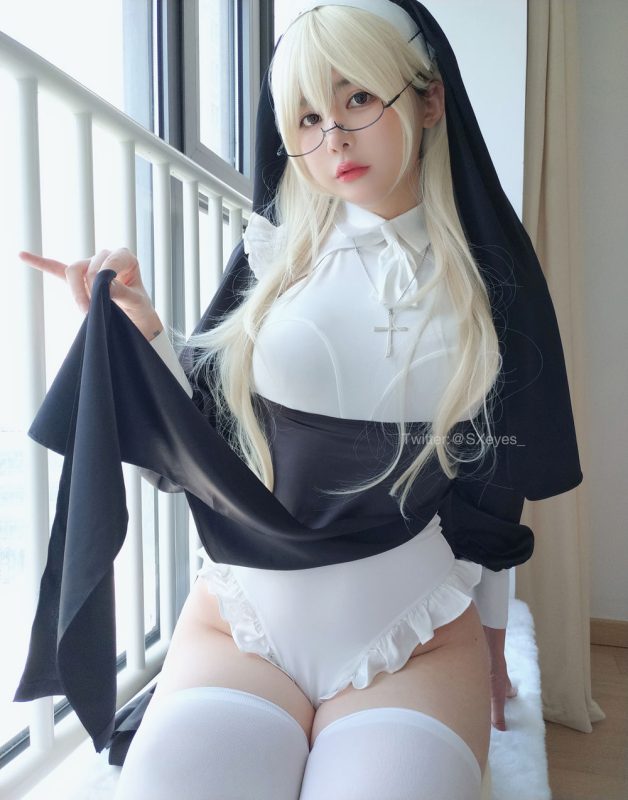 眼酱大魔王w No.069-修女姐姐 [34P 2V]-Zos次元社