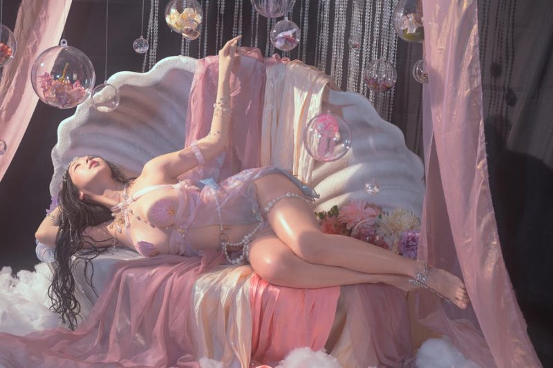 云溪溪 No.047-奶桃 海的女儿 [40P]-Zos次元社