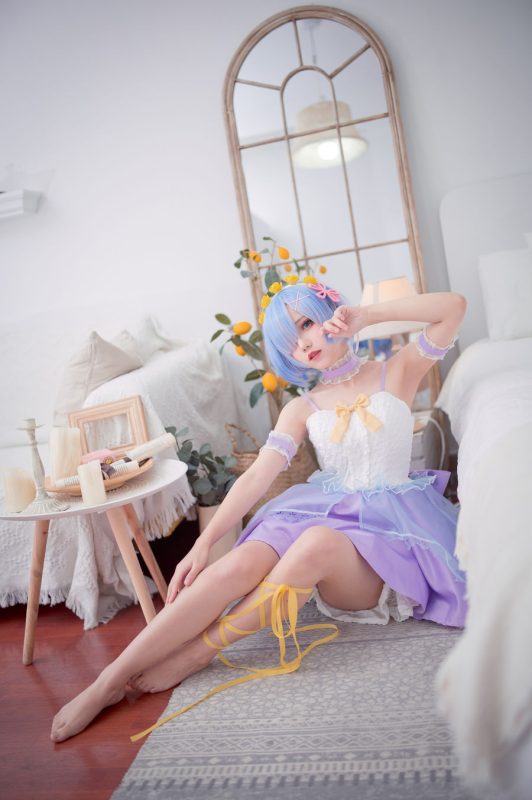 花柒Hana No.002-蕾姆CLEAR DRESS [15P]-Zos次元社