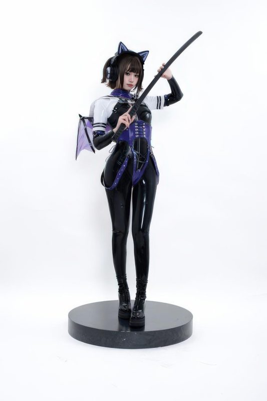 柒柒要乖哦 No.073 – 白棚胶衣 [55P]-Zos次元社