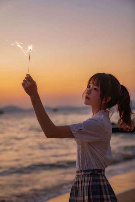 桜桃喵 No.155-逐海 [17P]-Zos次元社