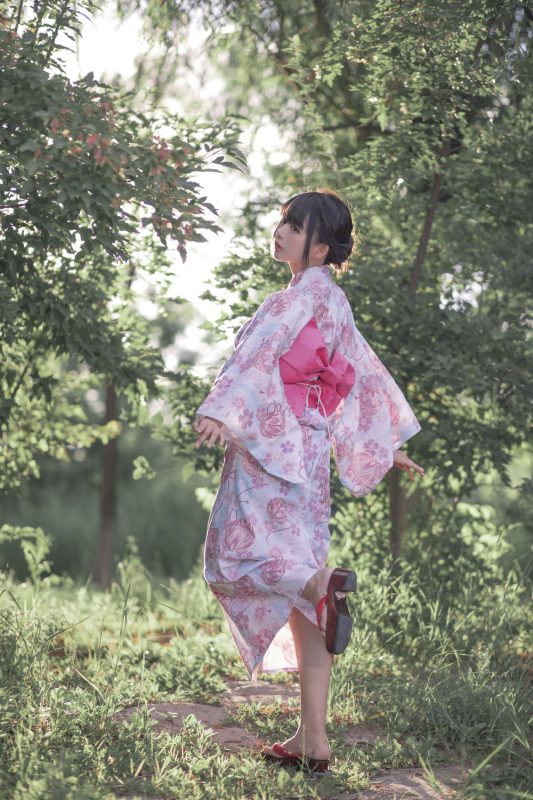 黑猫猫 No.005-和服超进化 [14P]-Zos次元社