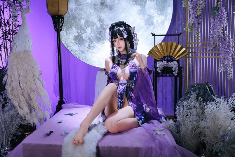 椎名莜(日奈娇) No.222 – 苗疆巫女 [54P 2V]-Zos次元社