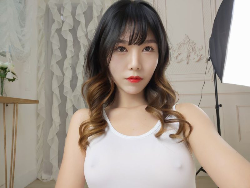 抖娘-利世 No.001-白色死库水激凸自拍 [36P]-Zos次元社