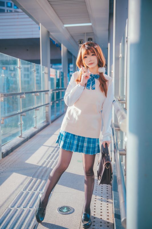 雪晴Astra No.036-JK夕阳 [25P]-Zos次元社