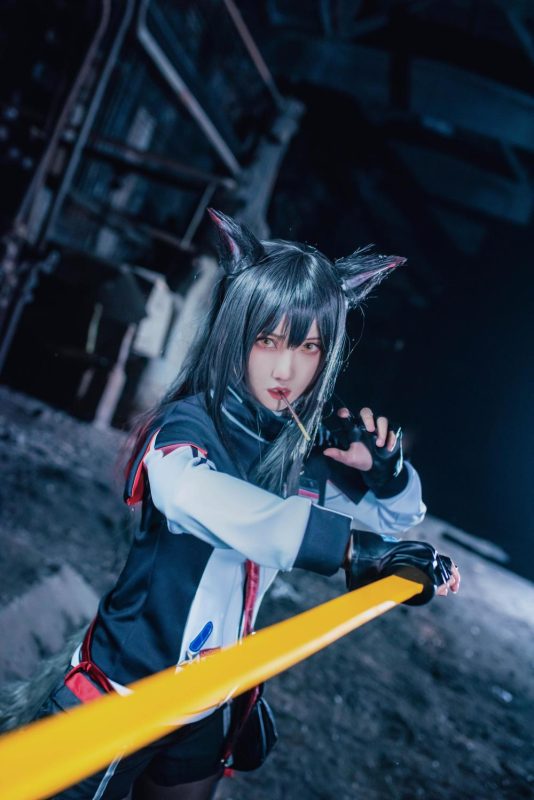 楚楚子w No.044-明日方舟 双狼组拉普兰德德克萨斯 [36P]-Zos次元社