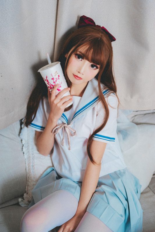 面饼仙儿 No.054-绿jk [16P]-Zos次元社